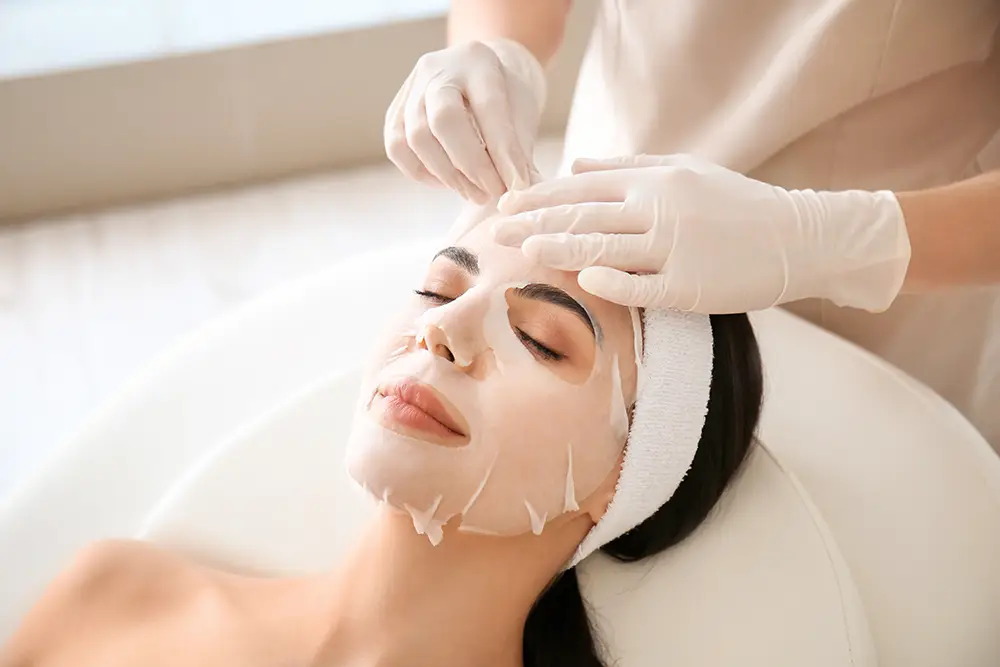Facial treatment at Boca Beauty Salon and MD in Boca Raton