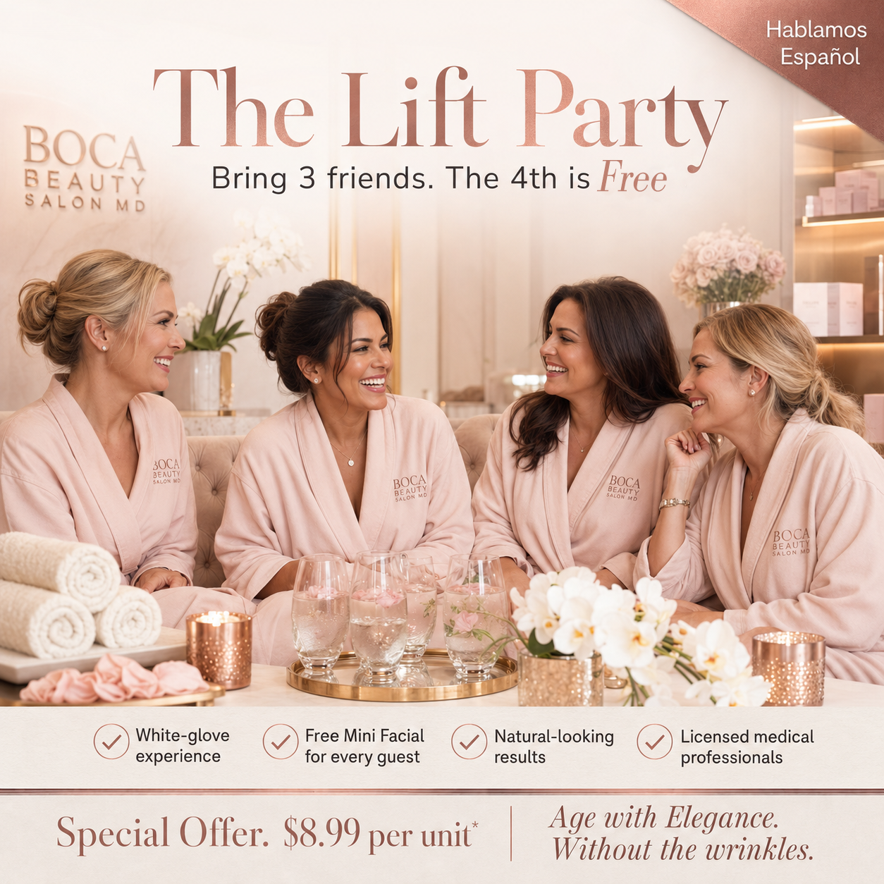 The Lift Party Boca Beauty offer